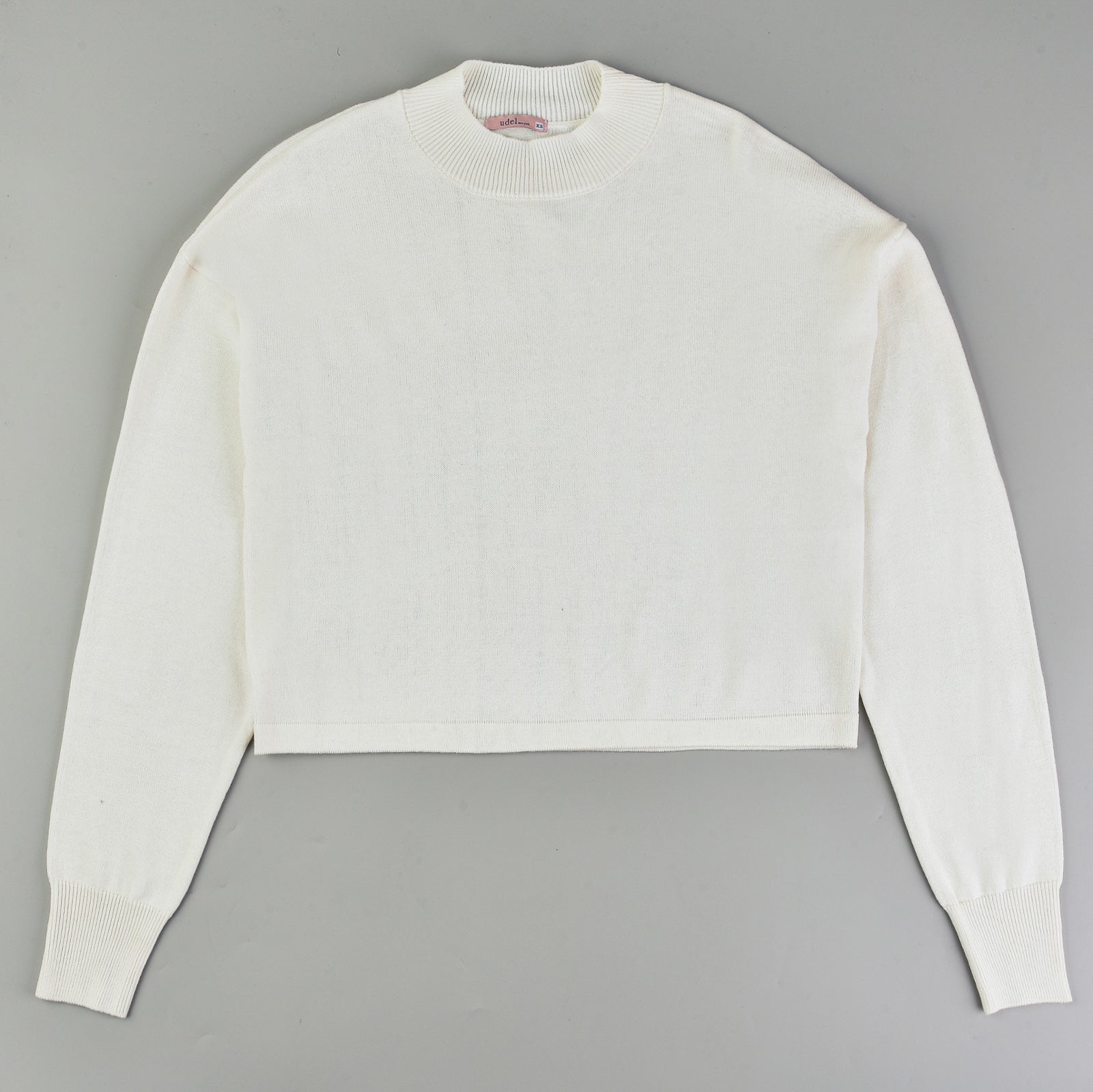 Crop Dolman Mock Neck Top