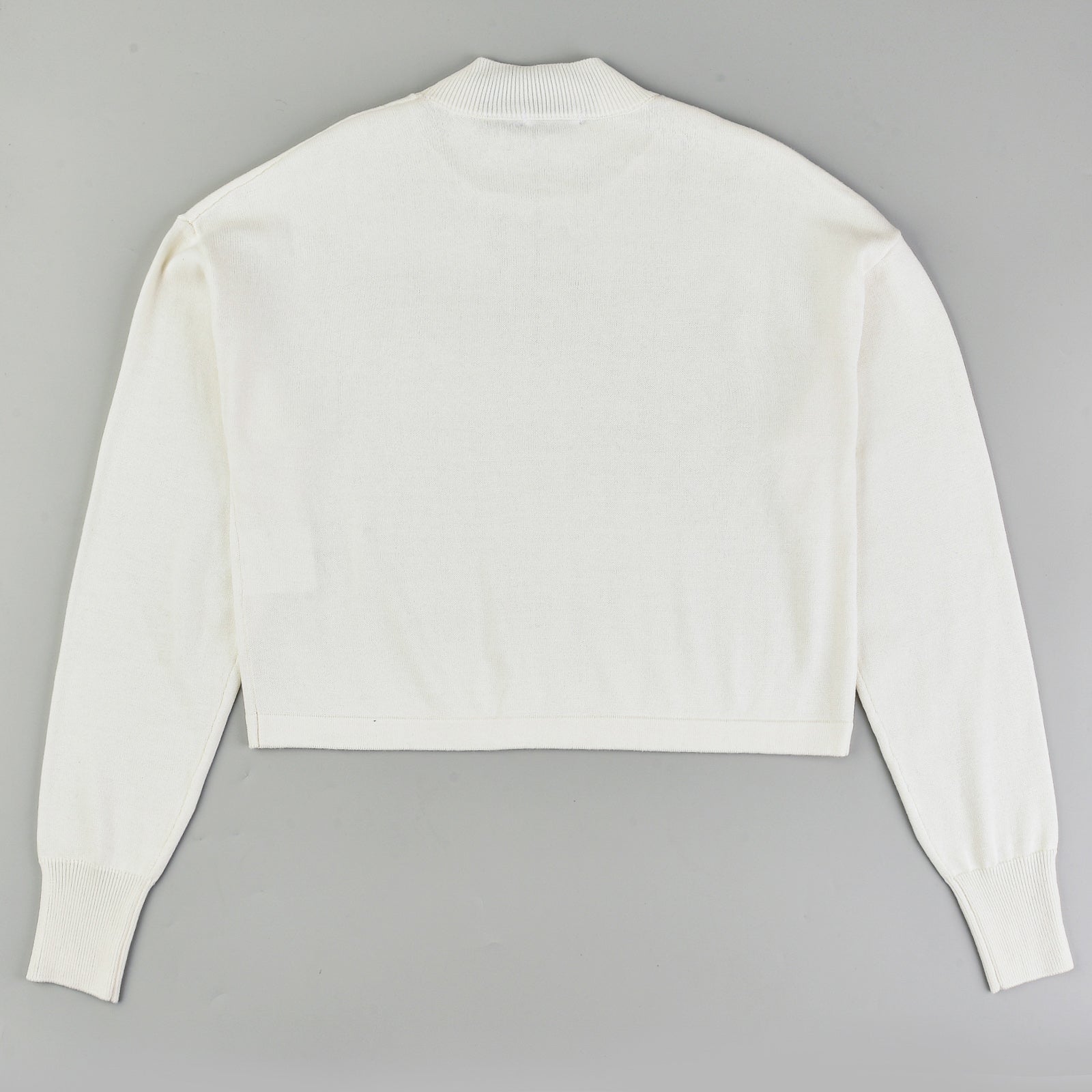 Crop Dolman Mock Neck Top