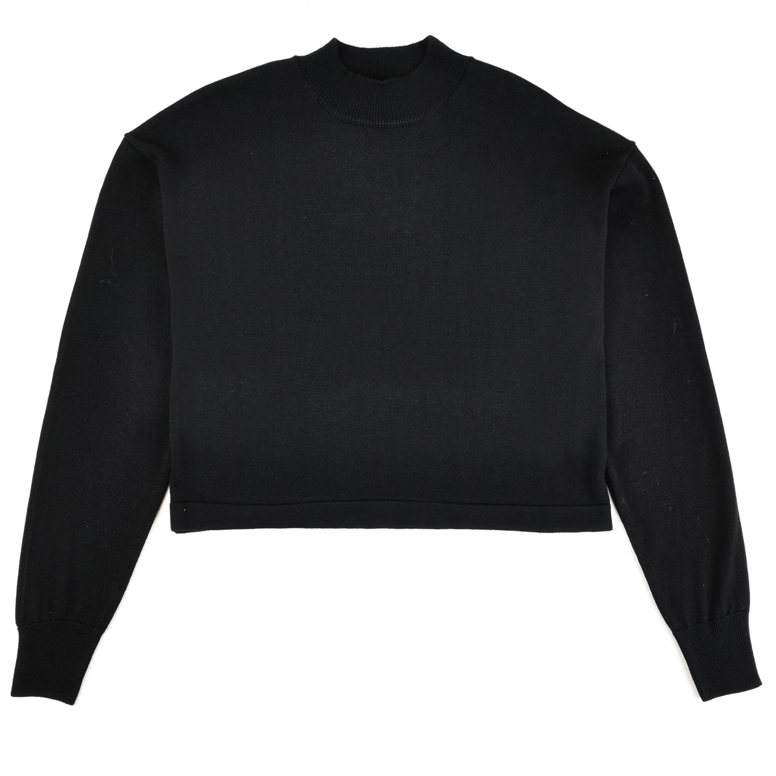 Crop Dolman Mock Neck Top