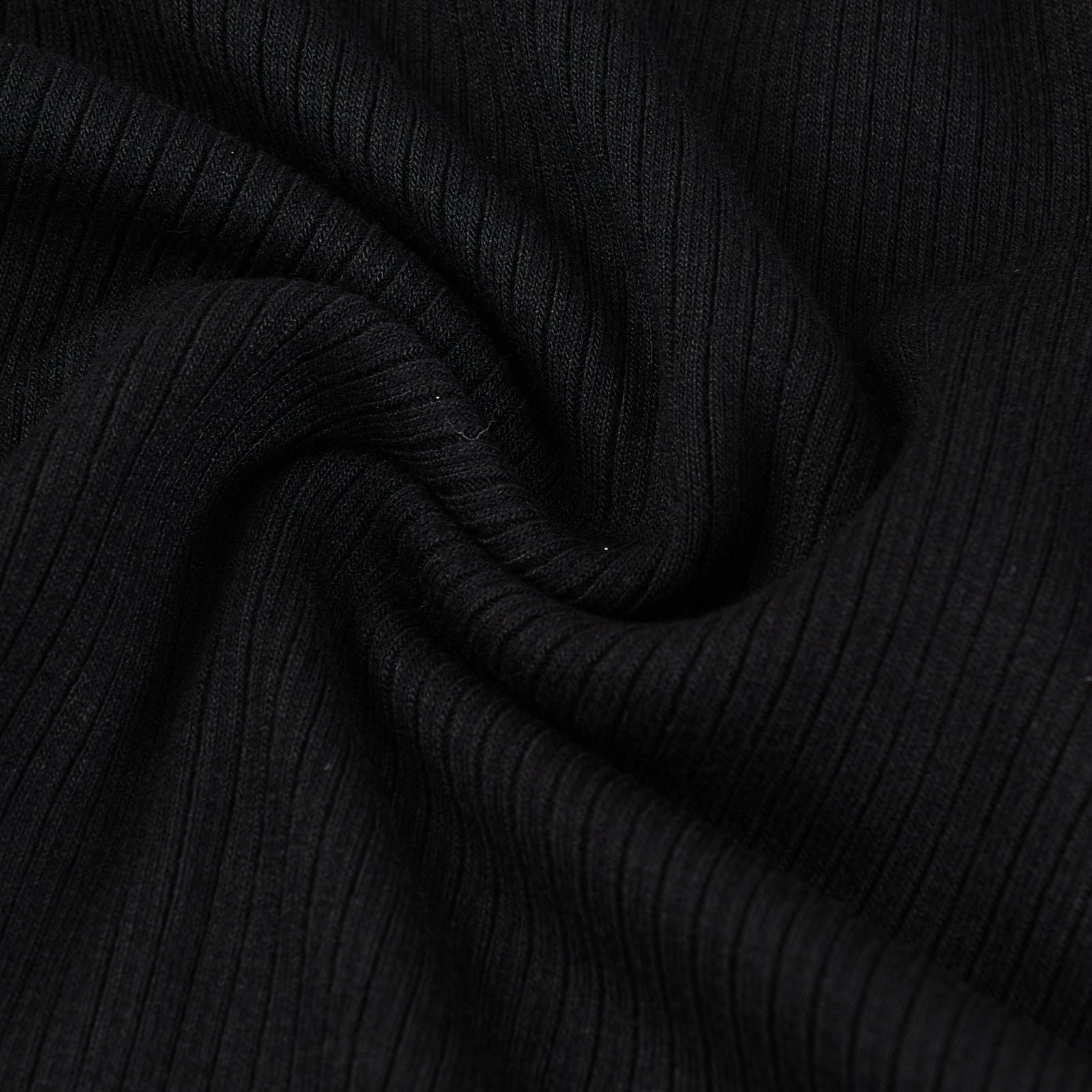 Soft Rib Maxi Turtleneck Dress