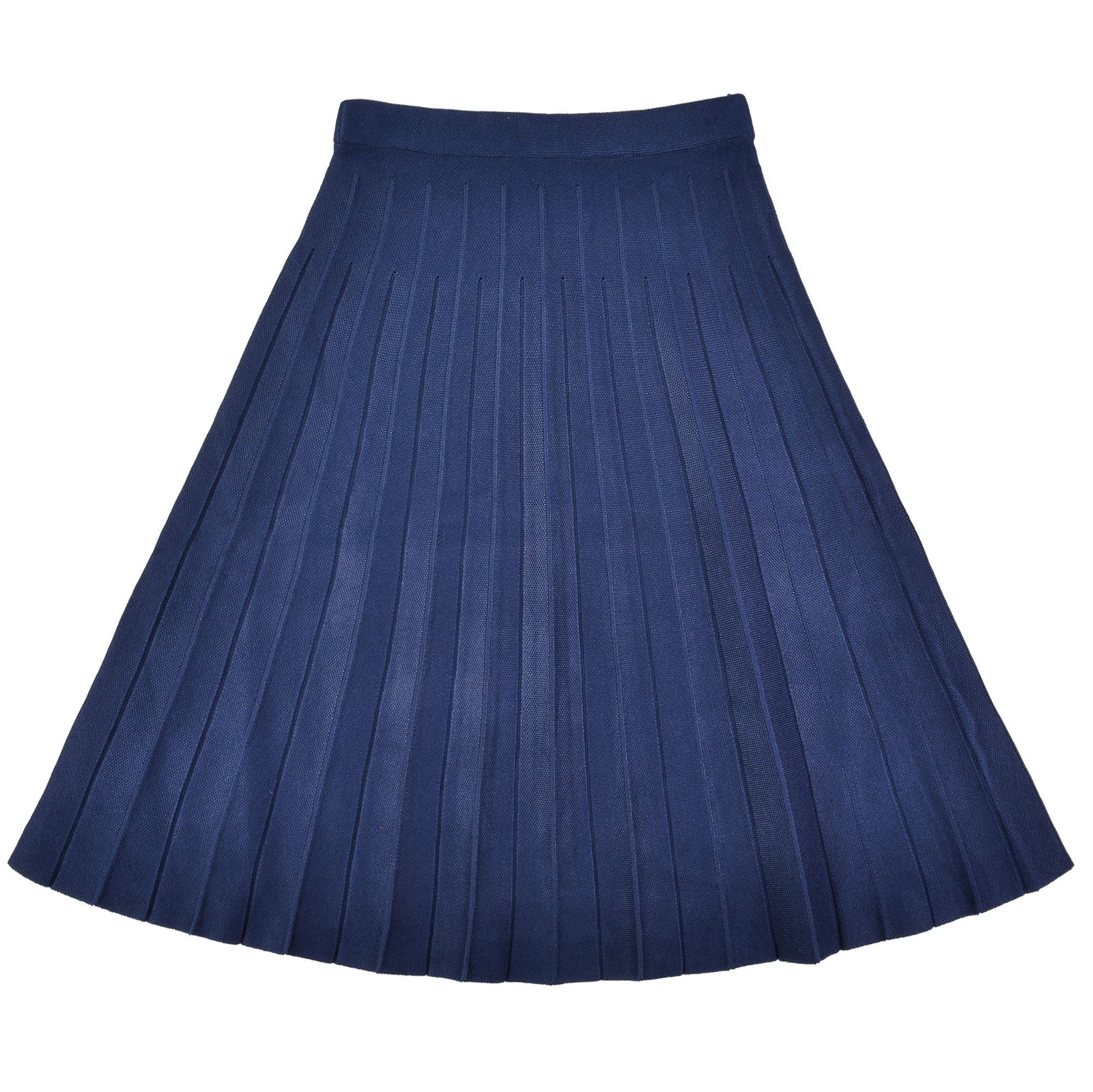 Knit Pleated Skirt 23"