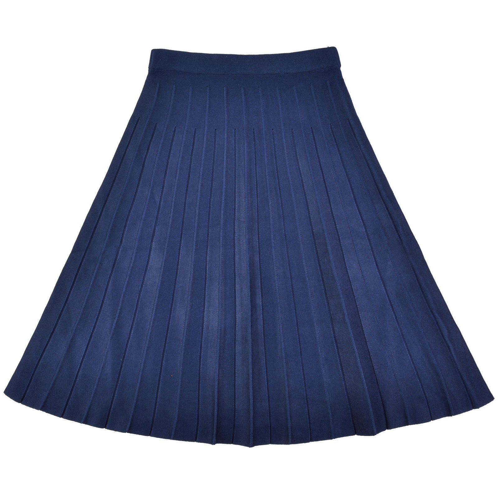 Knit Pleated Skirt 23"