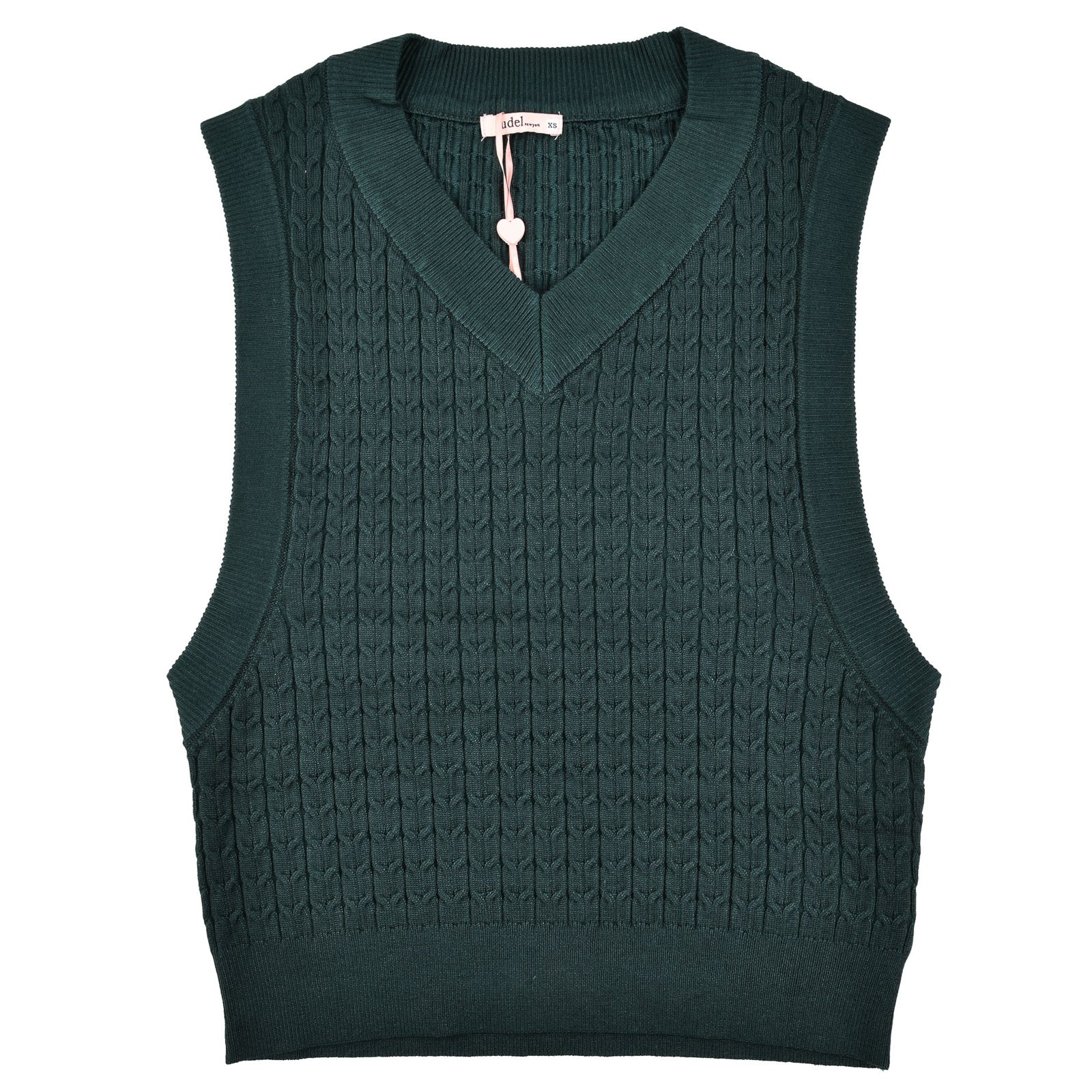 Cable Knit Vest
