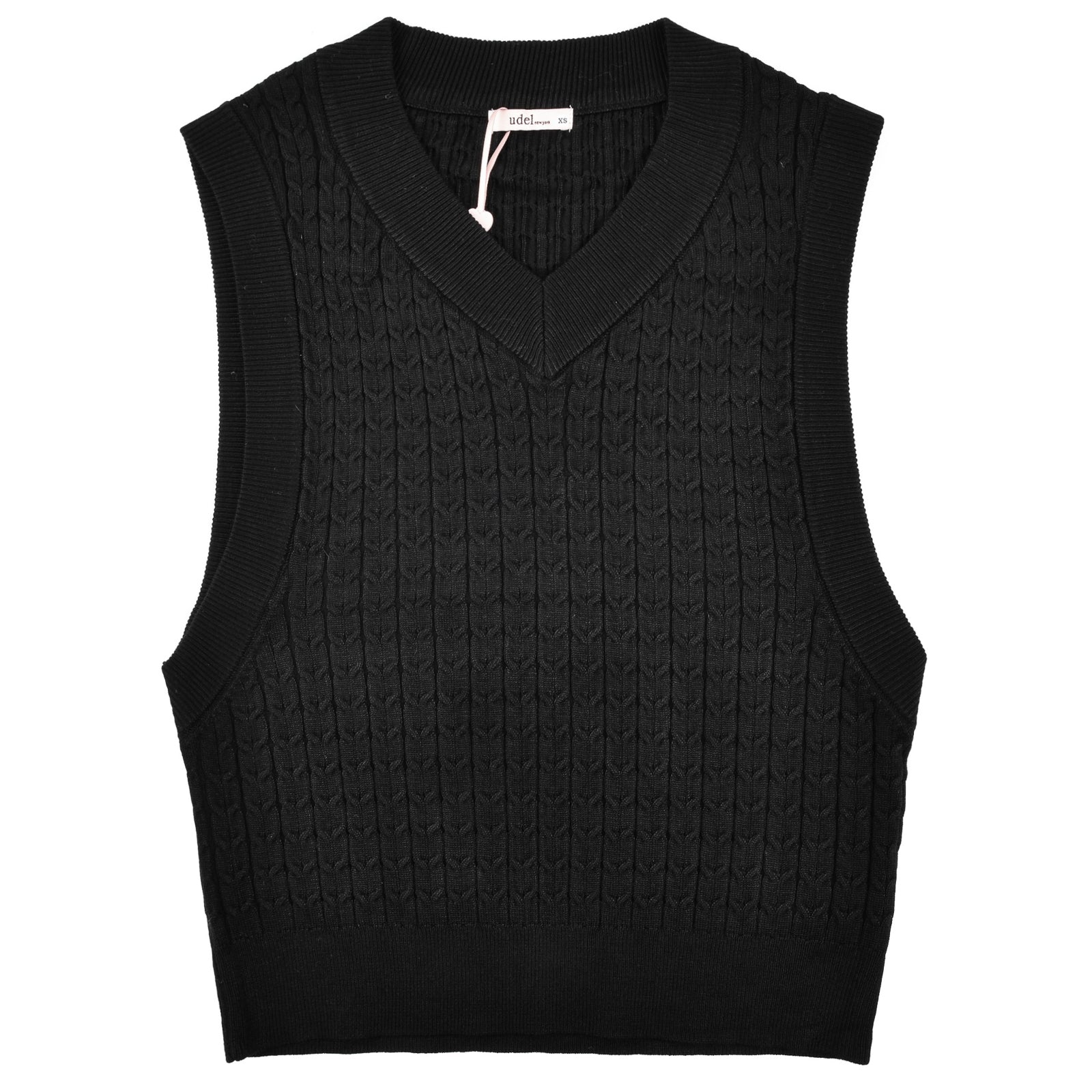 Cable Knit Vest