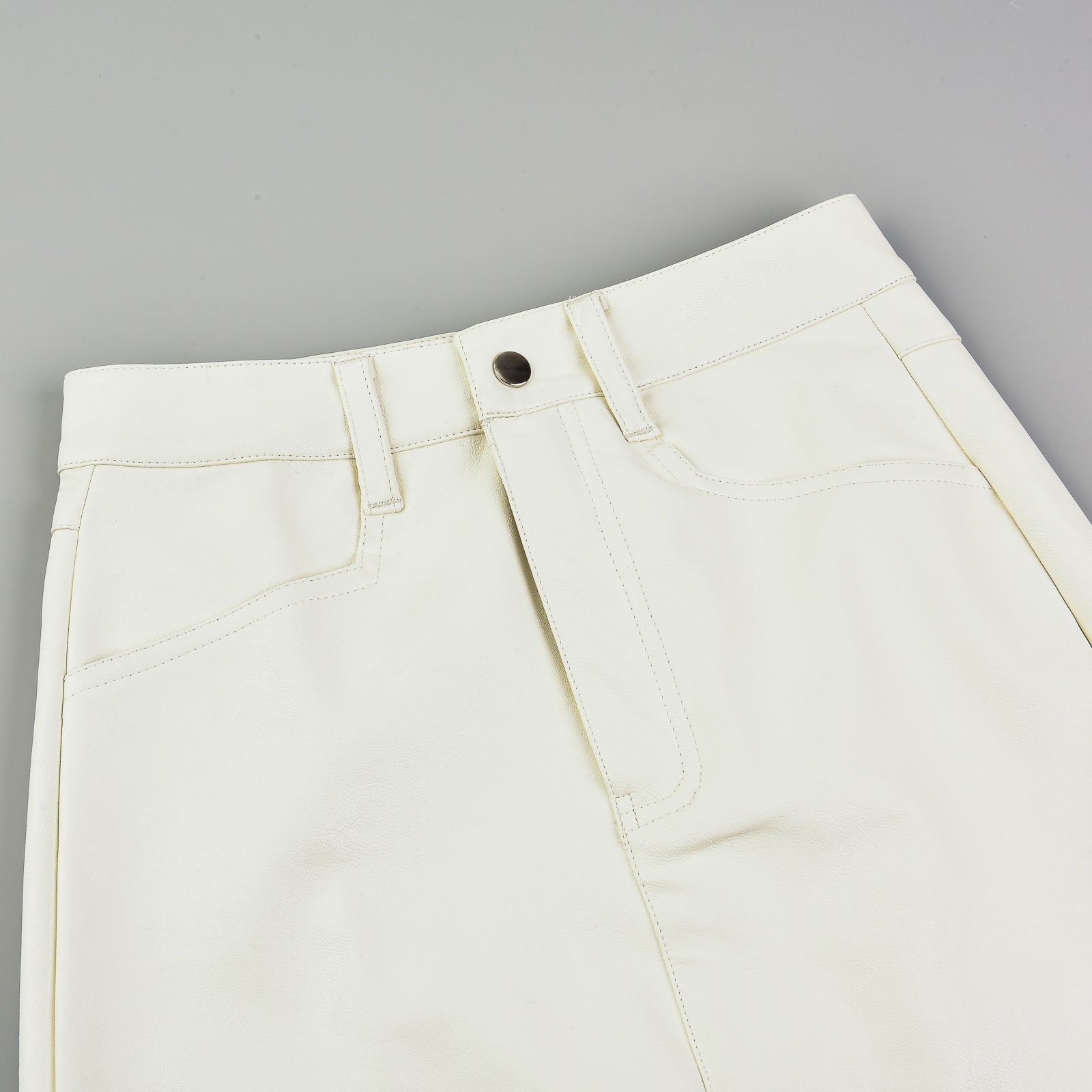 Leather Skirt With Slit