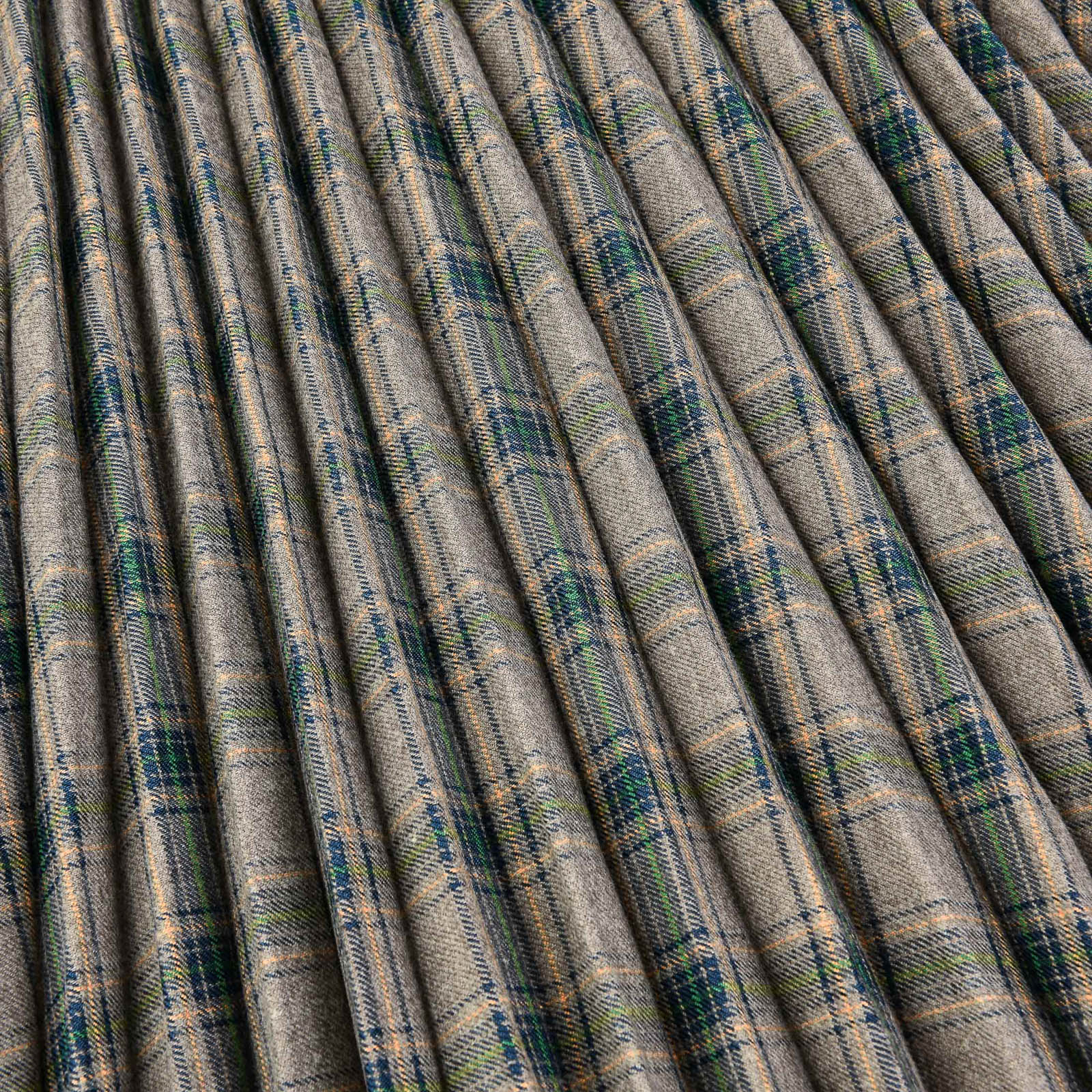 Accordion Plaid Skirt